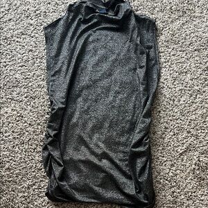NEVER WORN Old Navy Metallic Black Top